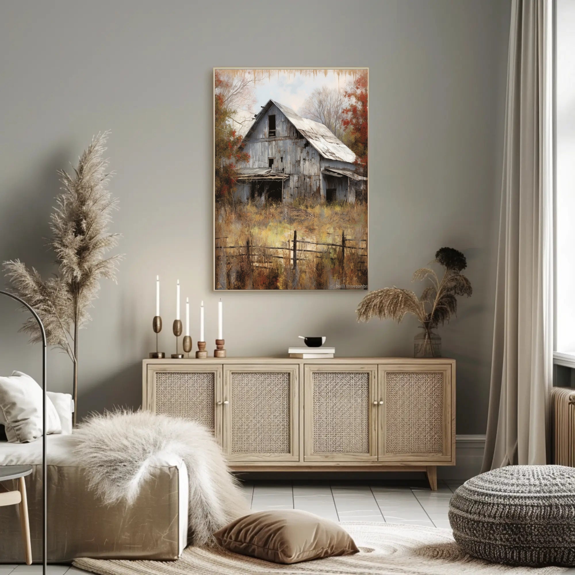 Rustic Abandonment Poster