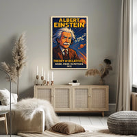 Albert Einstein Theory Of Relativity Poster