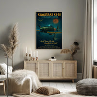 Kawasaki Ki-61 The Elegant Fighter Poster