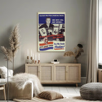 Sacrifice and Patriotism WWII Poster