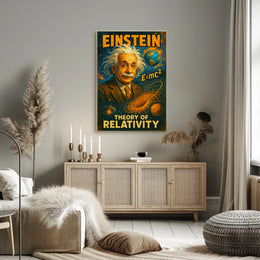 Einstein Theory Of Relativity Poster
