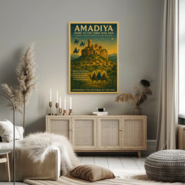 Amadiya Home to the Three Wise Men Poster
