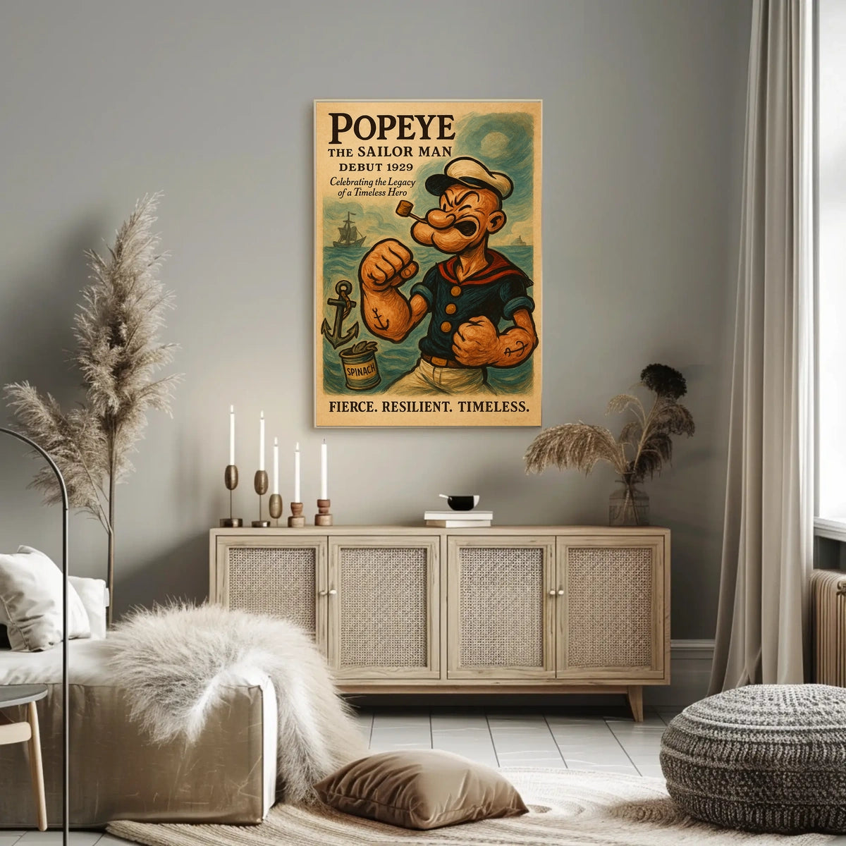 Popeye 1929 Art Poster POP-11