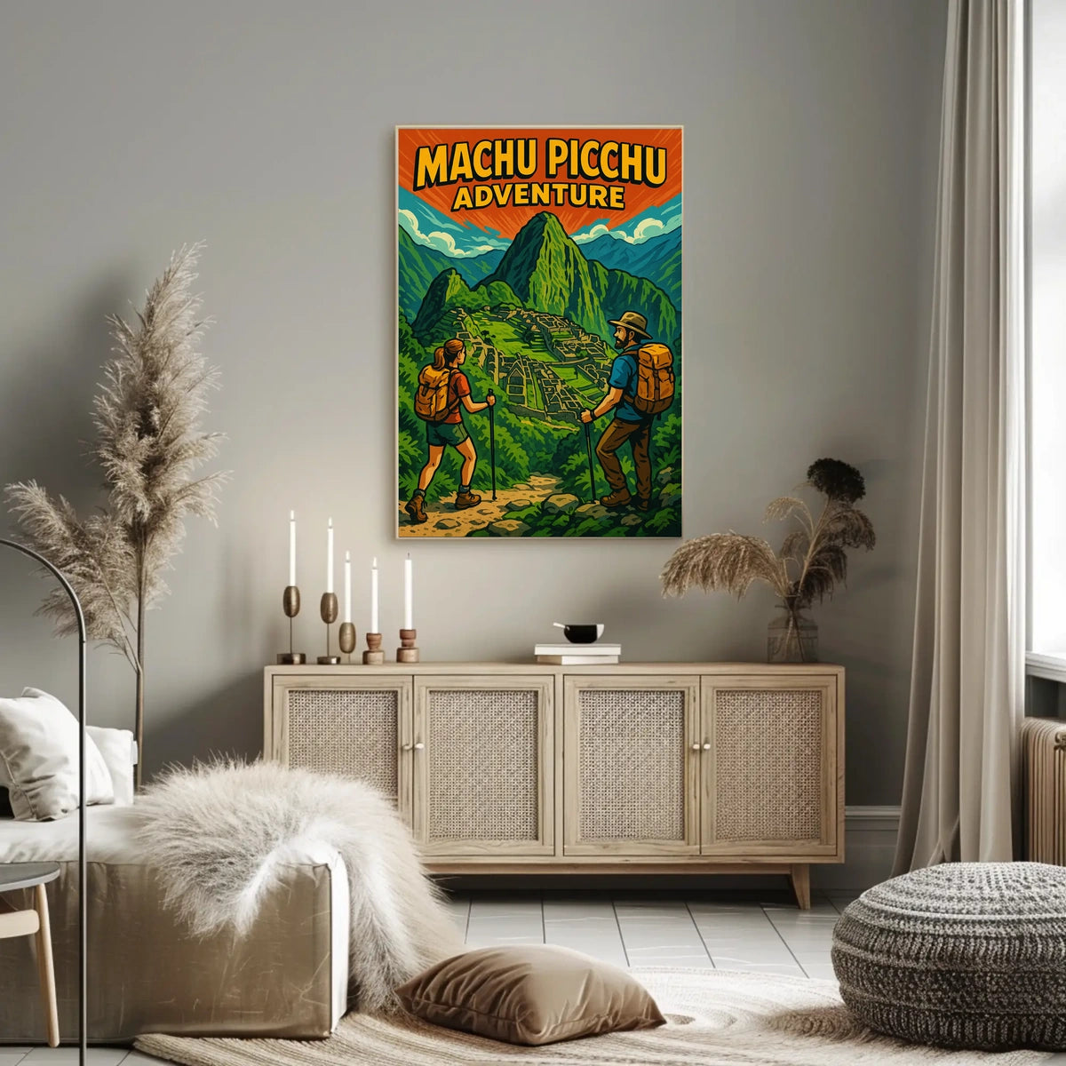 Machu Picchu Adventure Poster