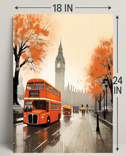 Autumn In London Poster PosterGoat