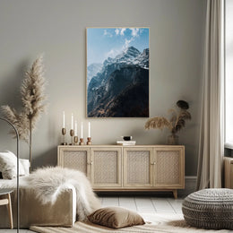 Majestic Mountain Peaks Poster