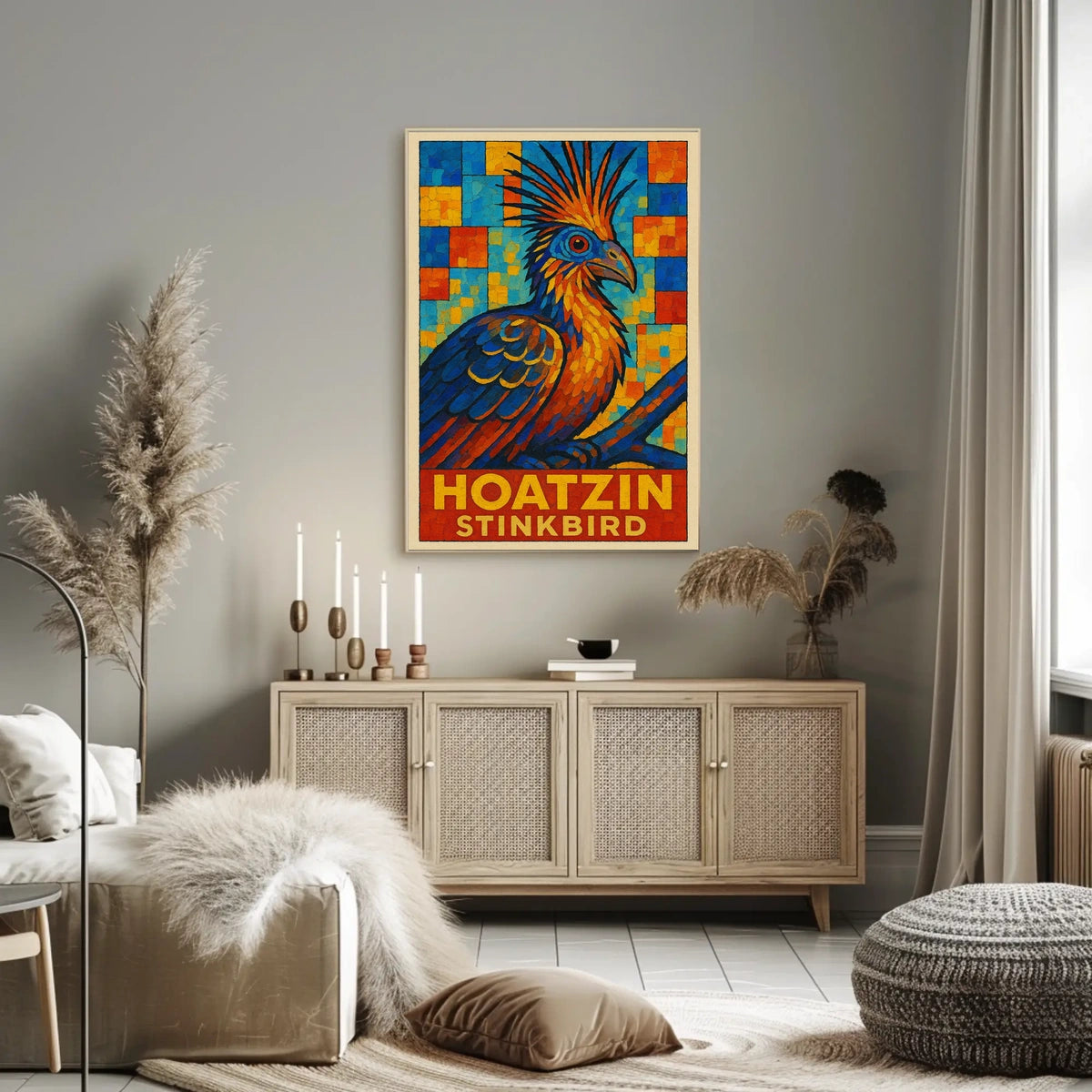 Hoatzin Stinkbird Poster