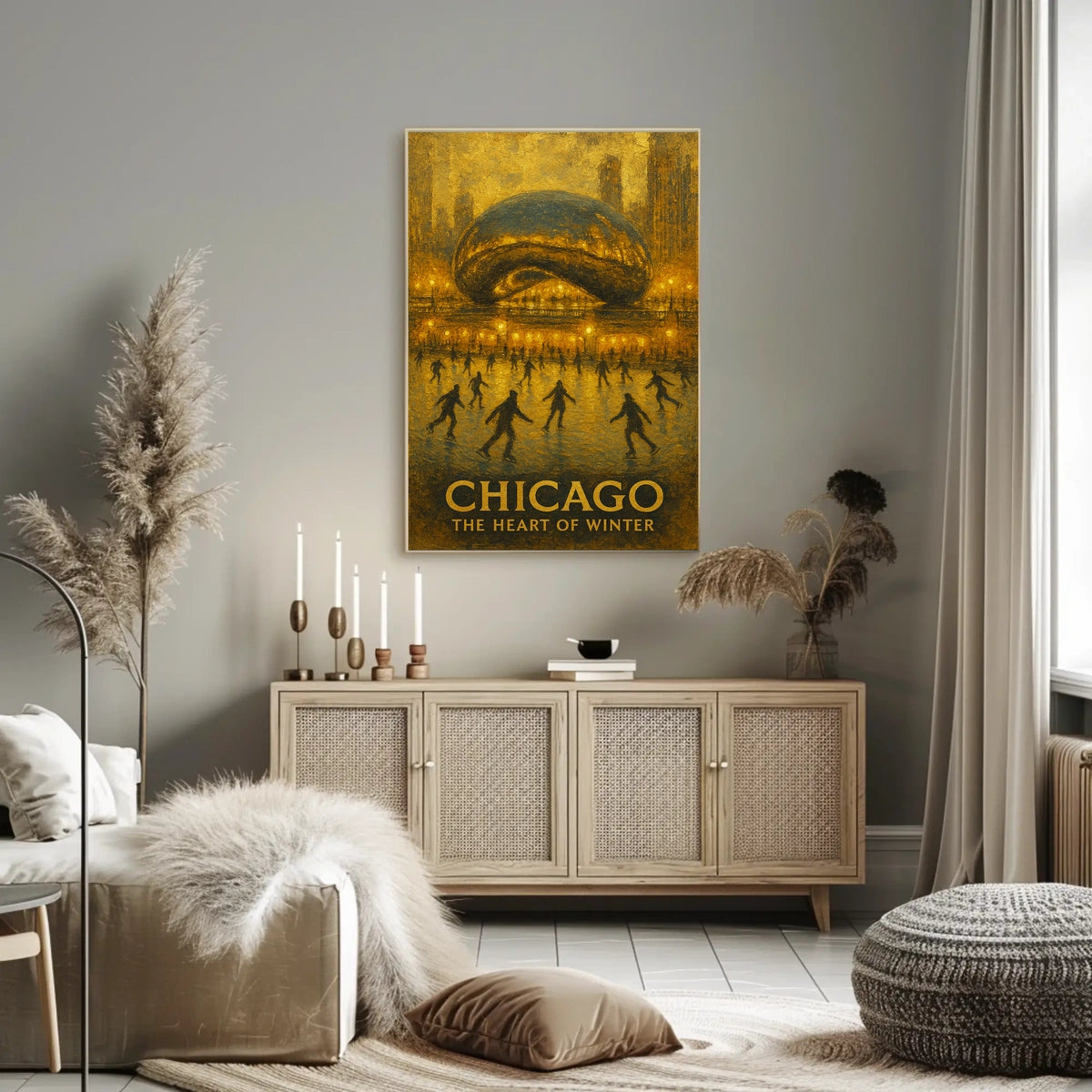 Chicago The Heart Of Winter Poster