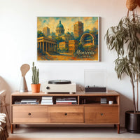 Monrovia Liberia Cityscape Photography Wanderlust Poster