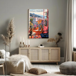 Vibrant Balcony View of Caracas Poster