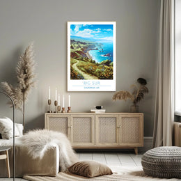 Scenic Big Sur Poster