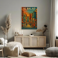 Al Balad The Colorful Old City Of Poster