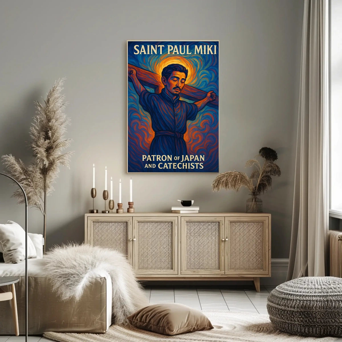 Saint Paul Miki Patron of Japan and Catechists Poster