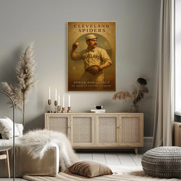 Cleveland Spiders Power and Legacy Poster