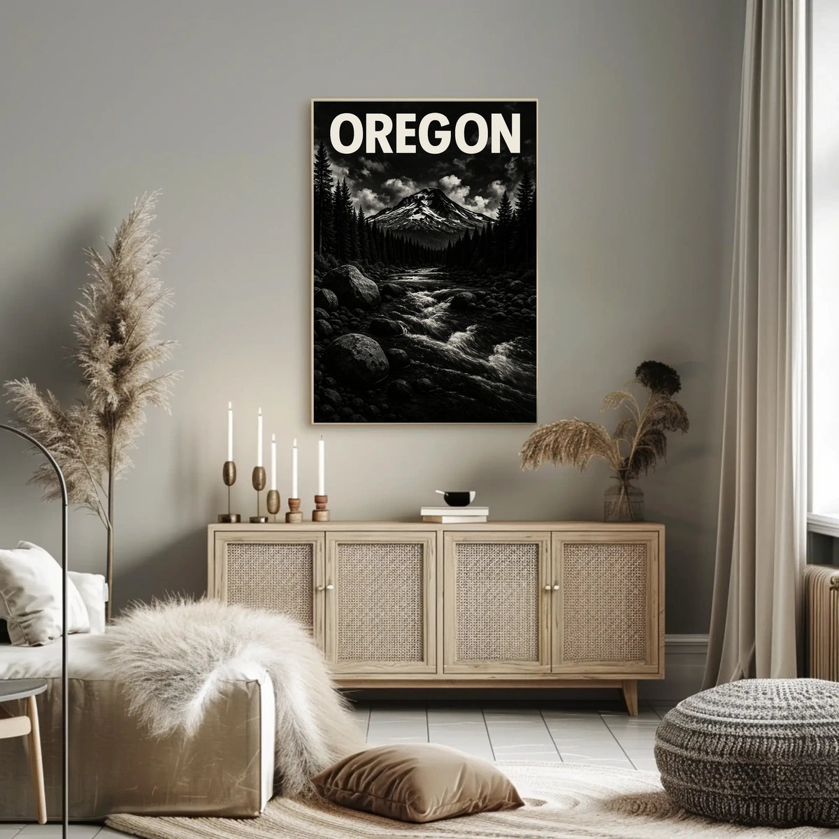 Majestic Oregon Landscape Poster