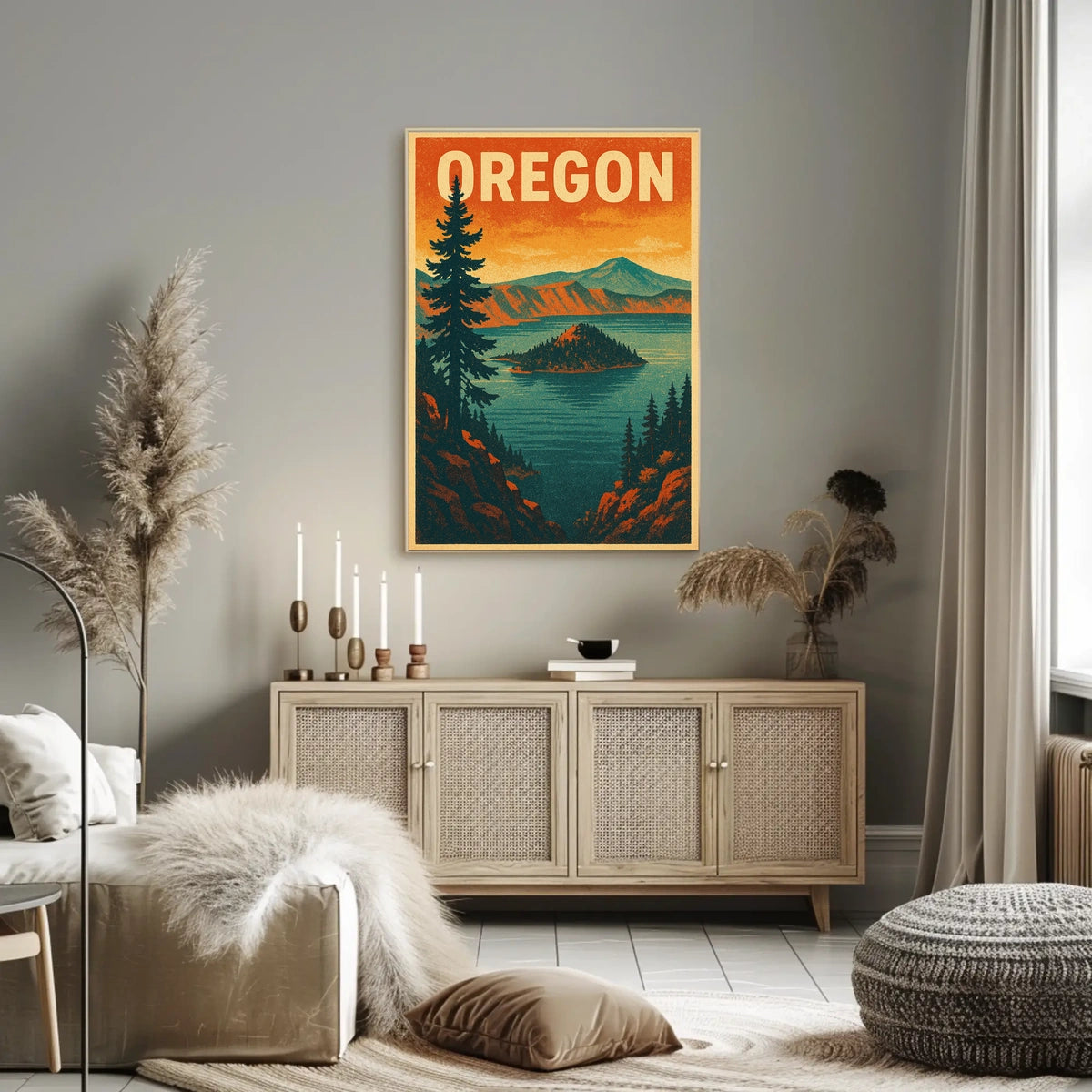 Oregon Scenic Poster