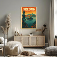 Oregon Scenic Poster