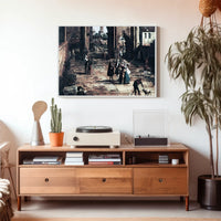 Elegant 18th Century European Scene Cultural or Heritage Poster