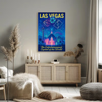 Las Vegas The Entertainment Capital Poster