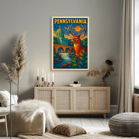 Pennsylvania Wildlife And Heritage Poster