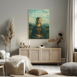 Saint Margaret Of Scotland Poster