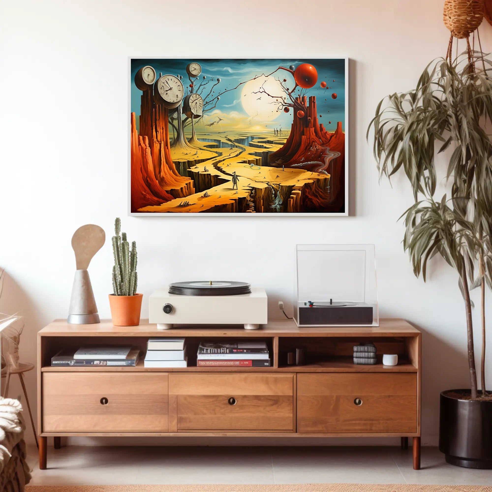 Surreal Dreamscape in a Fantasy or Mythology Poster