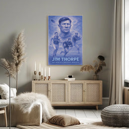 Jim Thorpe Legendary Athlete Jim Thorpe Poster