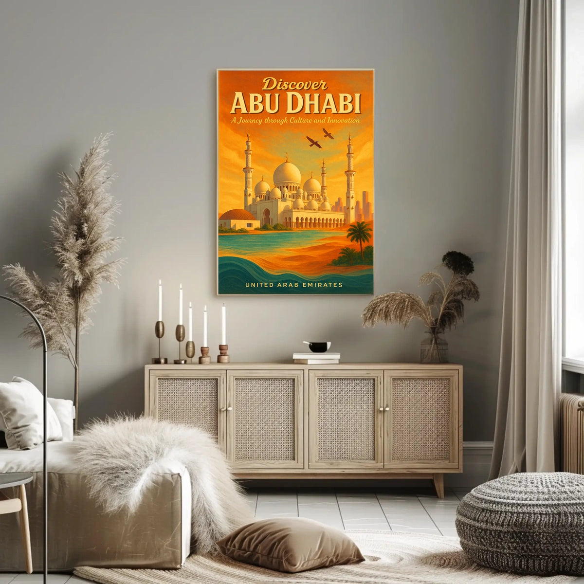 Discover Abu Dhabi Poster