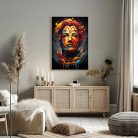 Vibrant Expression Poster