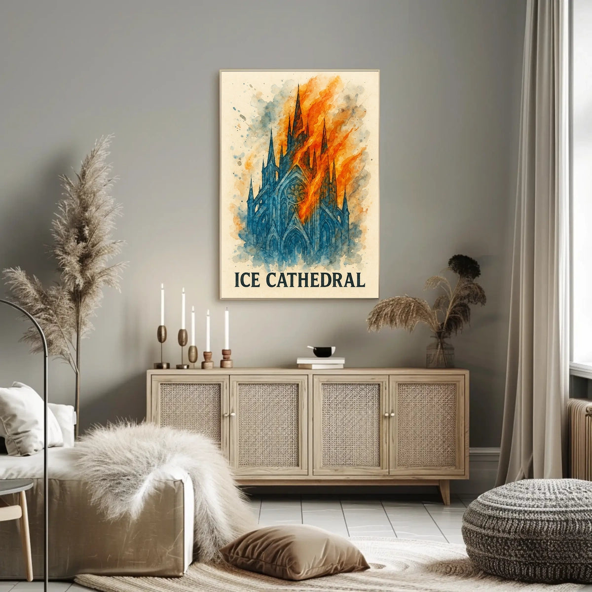 Ice Cathedral Poster