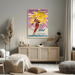 Snowful Gumful Funful Norway Poster