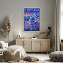 Santorini, Greece Poster