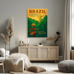 Brazil A Symphony of Nature, Culture, and Joy Poster