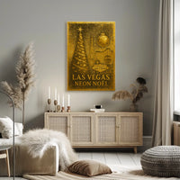 Las Vegas Neon Noël Poster