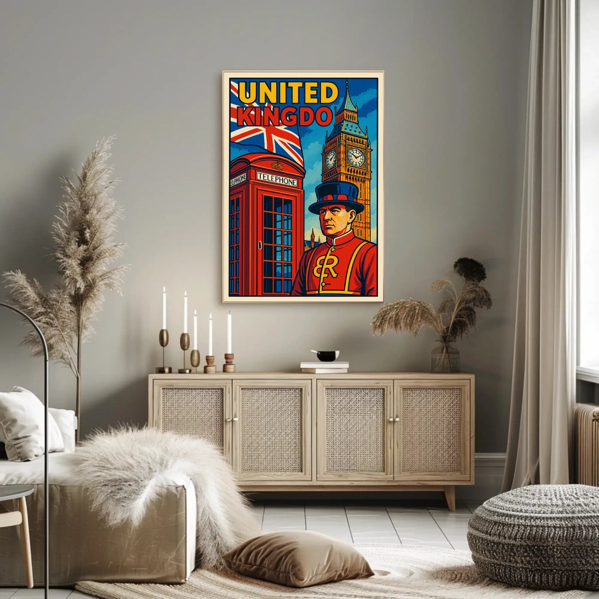 Iconic United Kingdom Poster