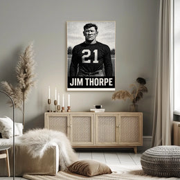 Jim Thorpe Legendary Athlete Poster