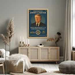 Jimmy Carter 39th President Poster