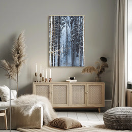 Winter Forest Serenity Poster