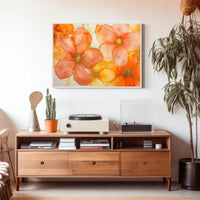 Vibrant Floral Art Poster