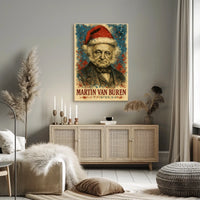Martin Van Buren 8th President of the United States Christmas SeriesPoster