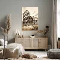 The Colosseum A Timeless Icon Poster