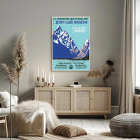 Jenny Lake Museum Grand Teton National Poster