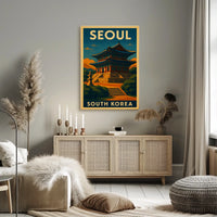 Seoul South Korea Poster