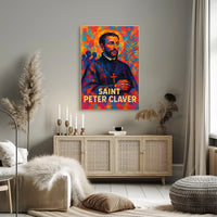 Saint Peter Claver Poster
