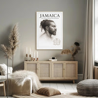 Jamaica NeoClassical Realism Portrait Poster PosterGoat