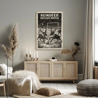 Reindeer Soccer Extravaganza Poster