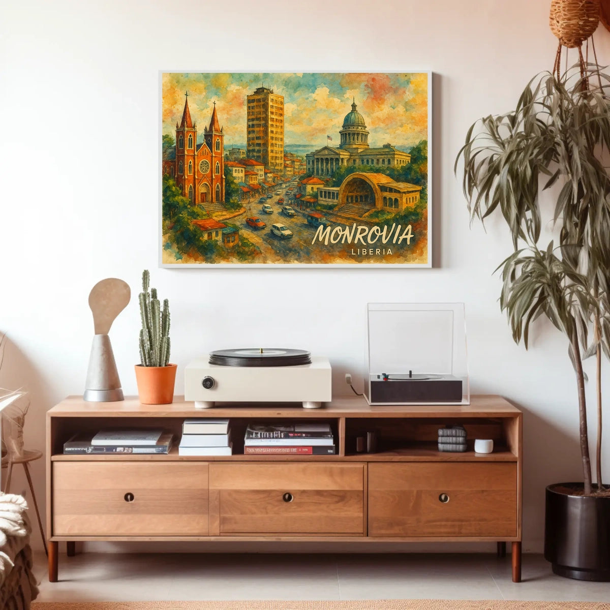 Monrovia, Liberia Poster