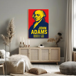John Adams 2Nd President Poster