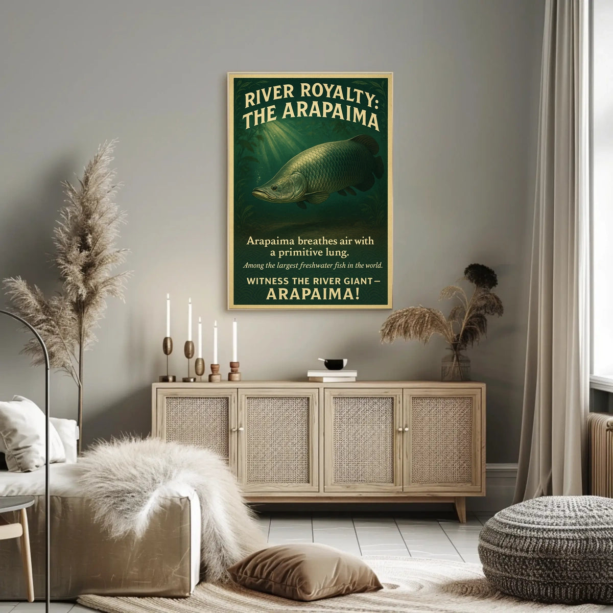 River Royalty The Arapaima Poster