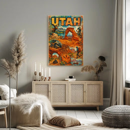 Utah Adventure Poster